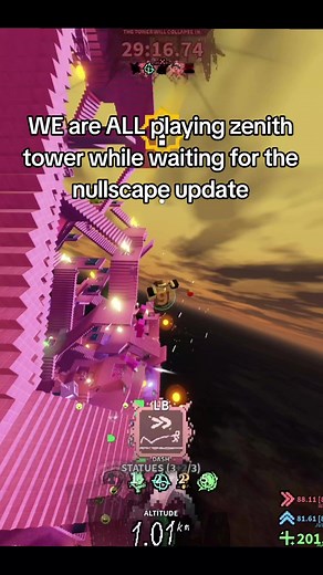 Roblox Collector Mode: Zenith Tower & Nullscape