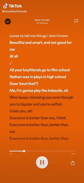 better than me - the brobecks