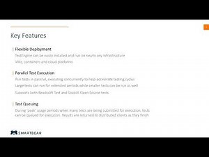 ReadyAPI - TestEngine Overview