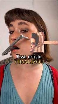 A Arte do Improviso, 2024 - Ela pintou com a boca 🎨🧠 #historiadaarte #Arte #shorts