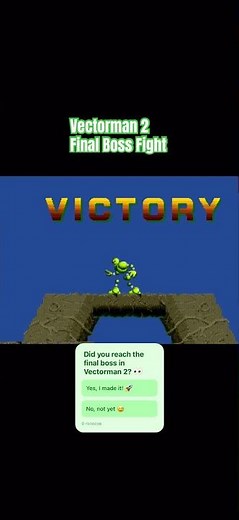 Vectorman 2 Final Boss Fight – Classic Sega Retro Gameplay Short | Epic 90s Action