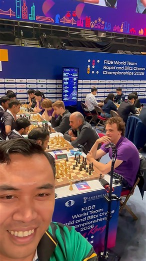 The Best pala talaga si GM Hans Moke Niemann! #chess #hongkong #fiderapidblitzteams