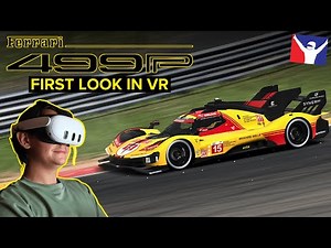 EXPERIENCE THE 499P IN VR! | First Look | iRacing 2025 Update