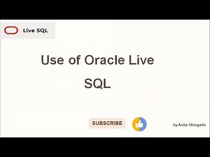 Use of Oracle Live SQL