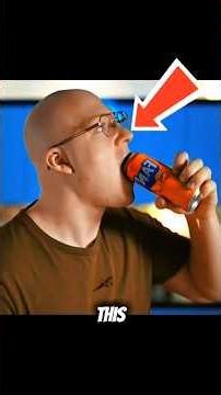 He Made a GIANT Fanta! 🍊🤯#shorts #fanta #orange #satisfying #diy #viral #trending