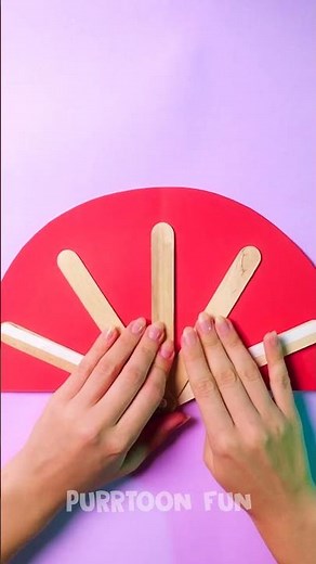 🍉✨ Handprint Watermelon Fan - Paint Tiny Hands for a Personal Touch! 😄🖐️🌈