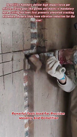 Powerful Tools Used For Precision Masonry And Demolition