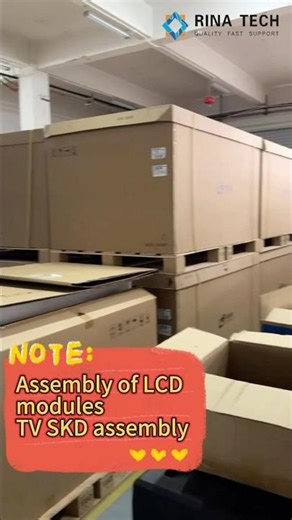 📺 TV Module Assembly – Light Guide Plate & SKD