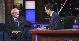 Stephen Colbert Grills Bernie Sanders: Isn’t This ‘Class Warfare?’