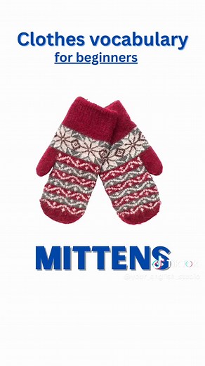 Clothes Vocabulary: Names of Clothes in English