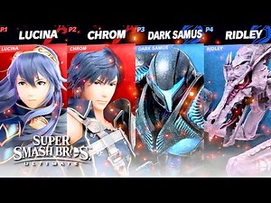Super Smash Bros. Ultimate - Chrom And Dark Samus Gameplay Trailer | Gamescom 2018
