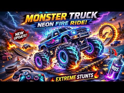 Monster Truck Mega Ramp Showdown 🚛🔥 Extreme Racing Action | Android Gameplay