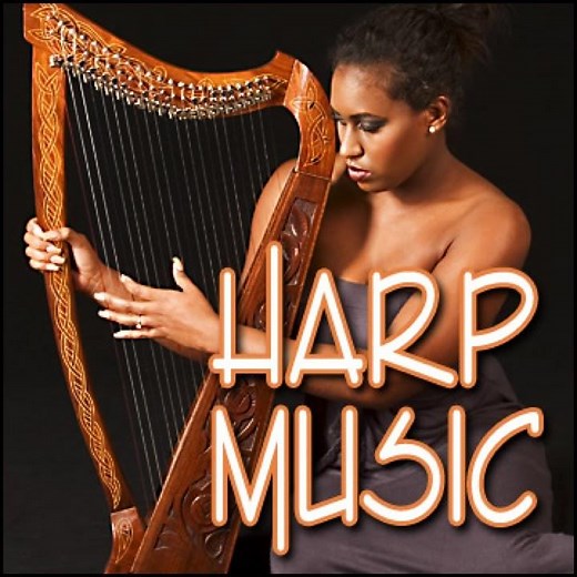 Harp - Major Chord Arpeggio, Up and Down, Music Harp Music, Authentic Sound Effects