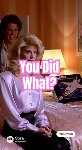 “90s Marriage Drama, LEGO Edition 🧱💔”