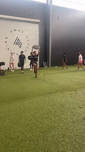 Why Overhead Switch Drills? Holding light weight overhead forces athletes to maintain tall posture, engages the core, and stabilizes the upper body while applying force down. This adds a challenge to improve hip flexor strength, front side mechanics and teaches athletes to stay tall and powerful through each ground contact. Get FASTER. #amaxathlete | AMAX Speed Training