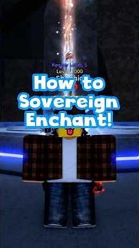 Sovereign Enchant Guide! #roblox #fisch