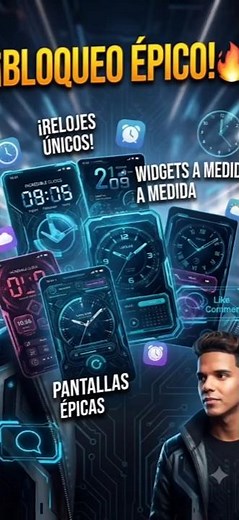​¡Cambia tu pantalla de bloqueo con Lock Star! 🔓 Personalización total