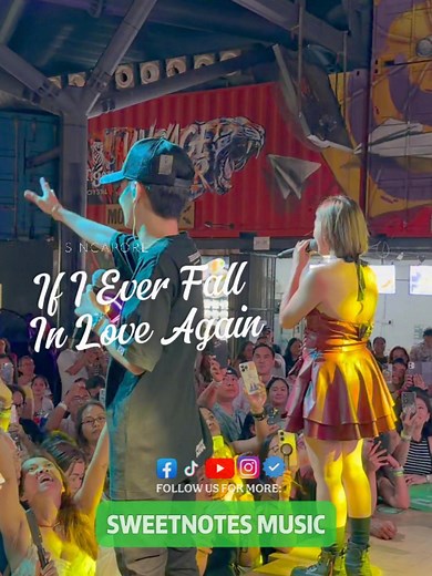 2.1M views · 103K reactions | Dapat Proud ka sa Partner mo.  If I Ever Fall In Love Again | Kenny Rogers - Sweetnotes Live @ Singapore #SweetnotesMusic #coversongsinger #music #concert | Sweetnotes Music | Facebook