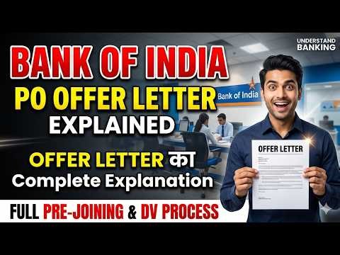 BOI PO Offer Letter Explained 🔥Medical, Police Verification, Documents – Sab Kuch Detail Mein