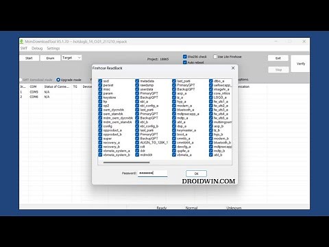 How to Enable and Use Read Back Mode in MSM Download Tool