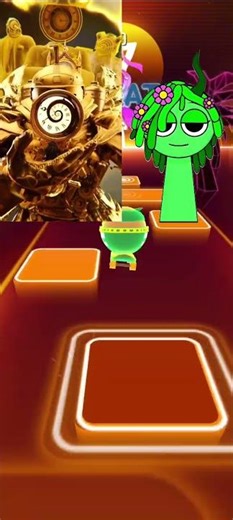 Tiles Hop Showdown 💥 Skibidi Toilet vs Sprunki