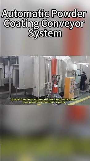 Automatic Powder Coating Conveyor System