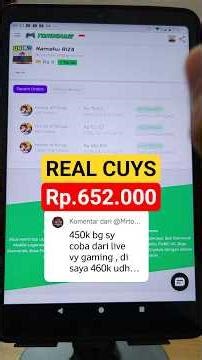 INI REAL 652 RIBU !! Saya Perlihatkan Transaksi saya, kalo Gacha menang Harganya Hoki HOKIAN
