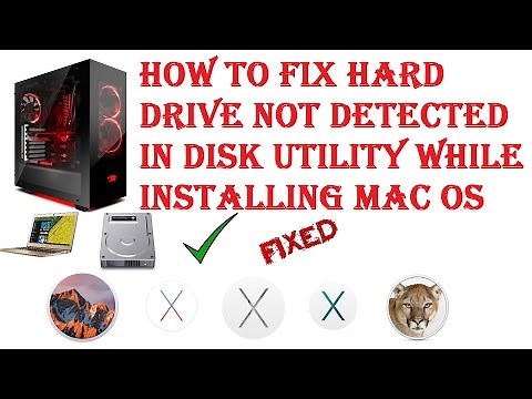How to Fix Hard Drive not Detected while installing macOS Sierra | Hackintosh |