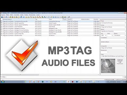 Usando o MP3Tag para editar informações de Músicas (TAG Audio Files)