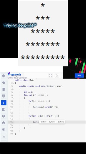 Programming in Java Day 2 😅🔥#shorts