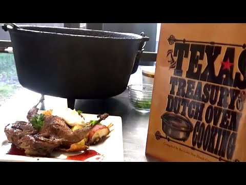 ROASTED QUAIL WITH CELTIC POTATOES Dutch Oven Cooking Texas Treasury of Dutch Oven Cooking