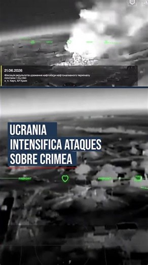 🚨🛸 Ucrania intensifica los ataques sobre Crimea y el puente de Kerch