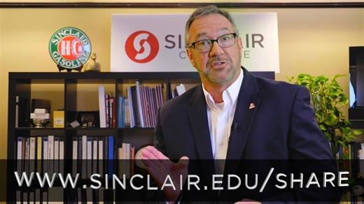 The Share Sinclair Program invites you to become an MVP and get ready to share your Sinclair story. We'll make sure you have the information, resources, and support to help someone you know connect with Sinclair to start their own journey. Click here to learn more: www.sinclair.edu/share | Sinclair College