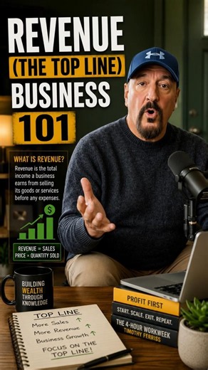 REVENUE (THE TOP LINE) #entrepreneurship #shorts #business