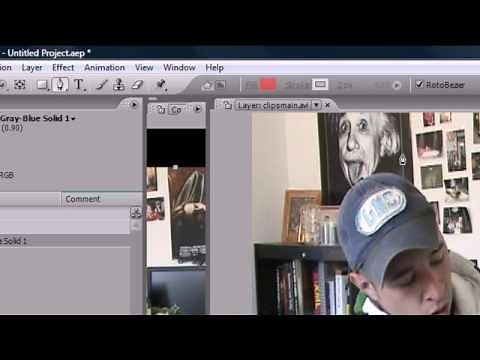 After Effects Tutorial - 19 - Masking with the Pen Tool