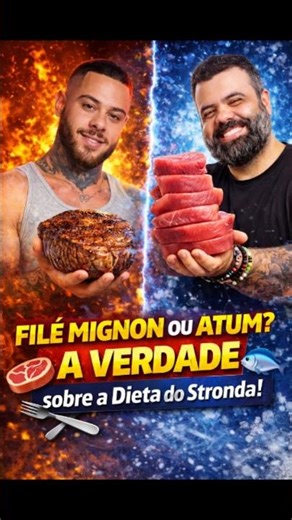 Filé Mignon ou Atum?! A VERDADE✅️ #theclippers #autoclipper @autoclipper.live #flowpodcast