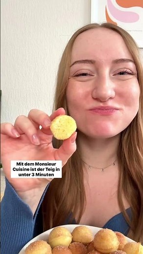 🤩 Quark balls WITHOUT frying – So incredibly fluffy! | Monsieur Cuisine recipe