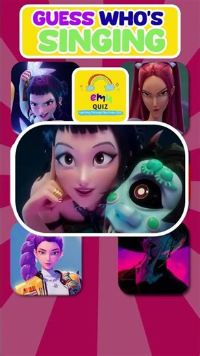 Guess Whos's Singing, Rumi, Mira ,Zoey, Abby Saja