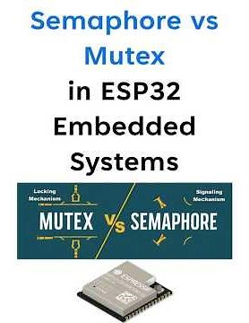 Semaphore vs Mutex in ESP32 Embedded Systems