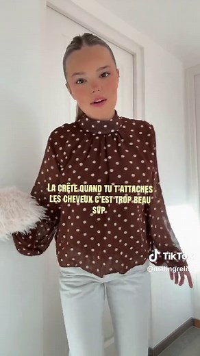 Coiffure Crête Cheveux Attaches