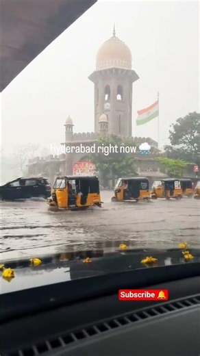 heavy rain🌧️❤️ #trendingshorts #travel #rainshortvideo #hyderabad #viral #views #youtubeshorts