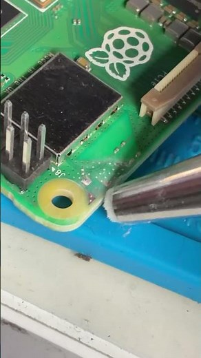 PCB Fiberglass Scratching Pen #rework #raspberrypi