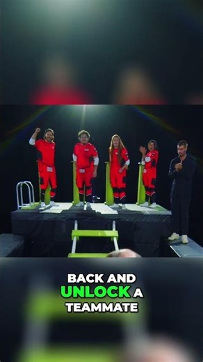 Obstacle Course: Handcuff or Key? Team Strategy Showdown! #shorts