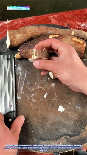 Root to Table: How Skillful Hands Transform Cassava into Edible Gold