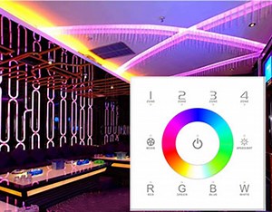 [Hot Item] 2.4G 28keys 128g Weight RGB (W) Controller WiFi Button Controller Common Remote Controller