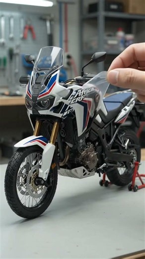 “I Built a TINY HONDA AFRICA TWIN CRF1000L — 2016 and It Looks REAL! 🏍️🤯”