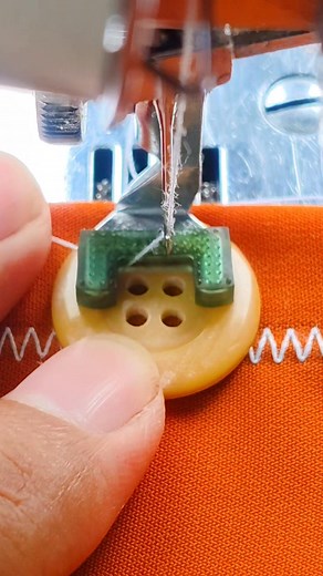 2.2M views · 2.7K reactions | Sewing a button using a sewing machine. #sewing | Mugi Wiyono | Facebook