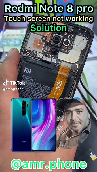 Redmi Note 8 Pro Touch Screen Repair Solutions