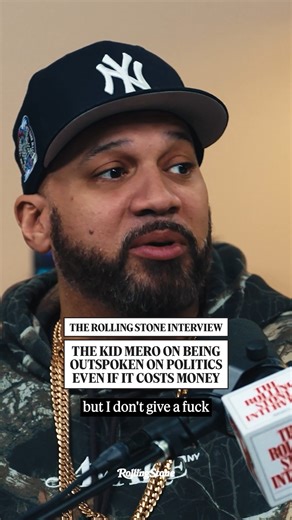 #TheKidMero talks about the idea of speaking up politically even at the cost of money how his dad warned him about losing opportunities: "My pop used to be like, 'be careful what you say in front of the white people.'" | Rolling Stone