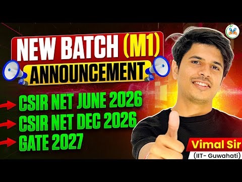 CSIR NET June 2026 Preparation | CSIR NET Chemical Science | GATE 2027 Preparation Strategy